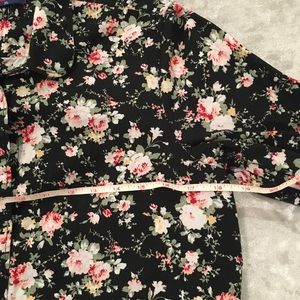 Shirt with flower print